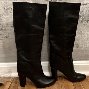 Vero cuoio real leather boots size 6